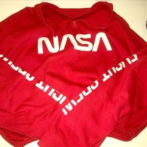 NASA Cropped Sweatshirt